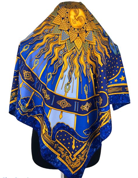 hermes sun scarf